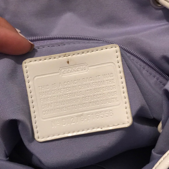 Coach backpack - Picture 7 of 8